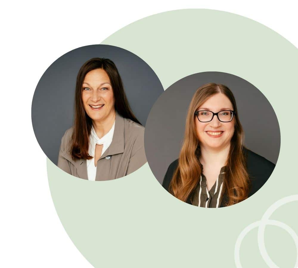 Kirsten Hopstock und Nicole Fiedler Sicherheitsgespräch